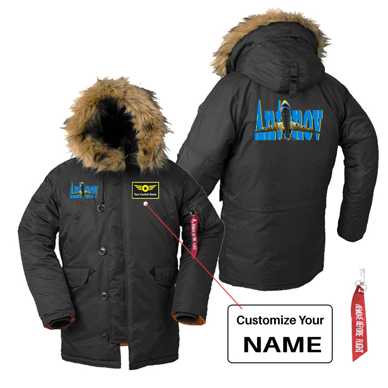 Antonov AN-225 (24) Designed Parka Bomber Jackets