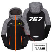 Thumbnail for 767 Flat Text Designed Children Polar Style Jackets