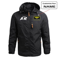 Thumbnail for ATR & Text Designed Thin Stylish Jackets