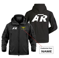 Thumbnail for ATR & Text Designed Military Jackets (Customizable)