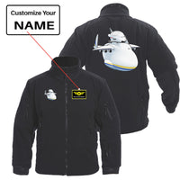 Thumbnail for Antonov 225 And Buran Designed Fleece Military Jackets (Customizable)