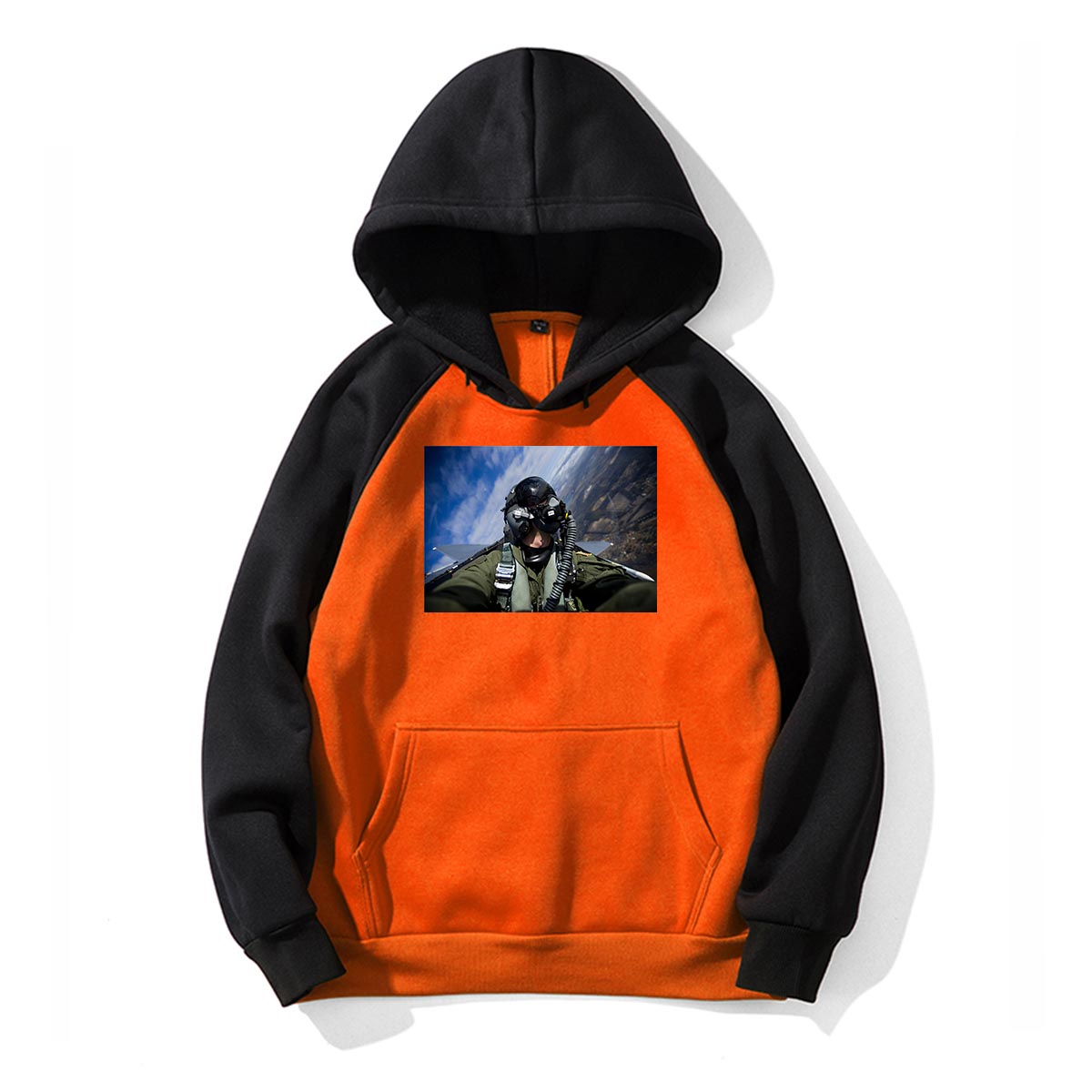 Amazing Military Pilot Selfie Designed Colourful Hoodies