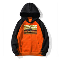 Thumbnail for Fighter Jet 35 at Airbase Designed Colourful Hoodies