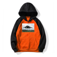 Thumbnail for Departing Super Fighter Jet Designed Colourful Hoodies
