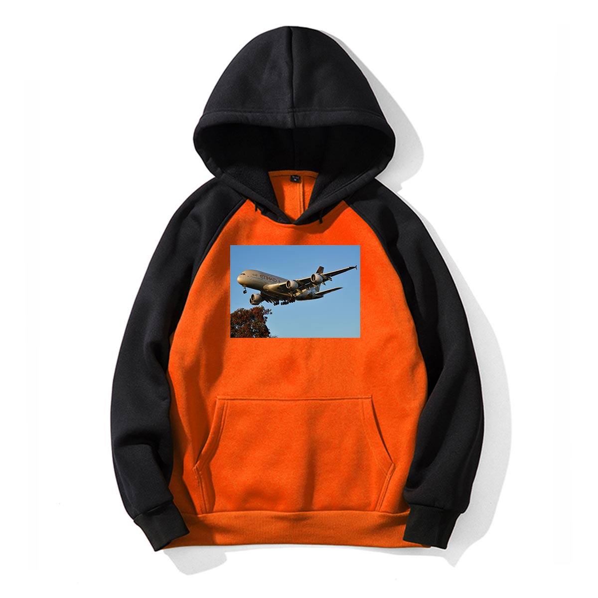 Etihad Airways A380 Designed Colourful Hoodies