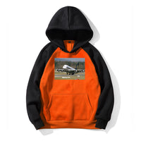 Thumbnail for Departing Singapore Airlines A380 Designed Colourful Hoodies