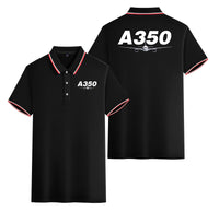 Thumbnail for Super Airbus A350 Designed Stylish Polo T-Shirts (Double-Side)