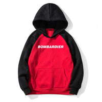 Thumbnail for Bombardier & Text Designed Colourful Hoodies