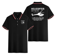 Thumbnail for Helicopter [Noun] Designed Stylish Polo T-Shirts (Double-Side)