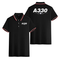 Thumbnail for Super Airbus A330 Designed Stylish Polo T-Shirts (Double-Side)