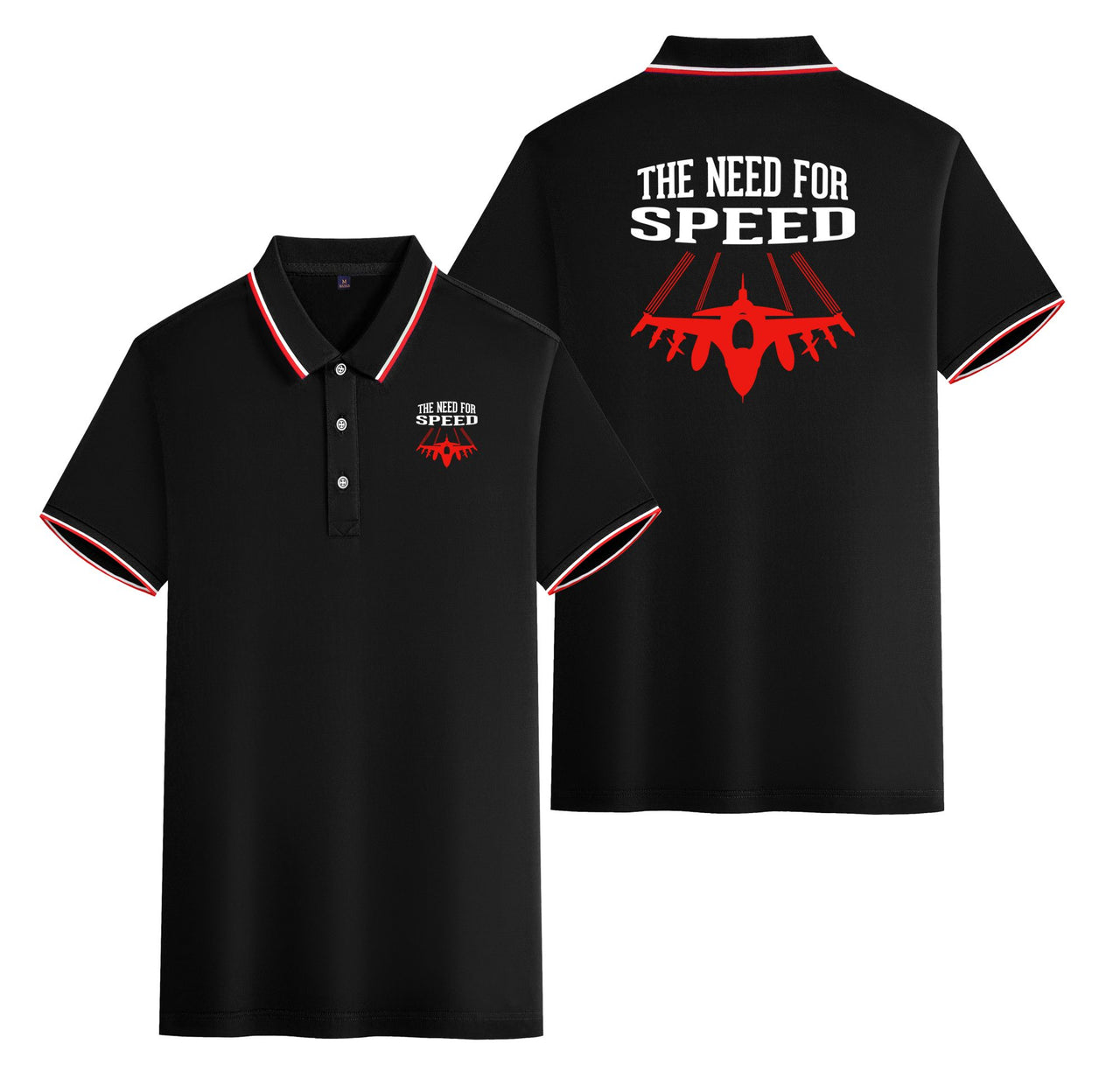 The Need For Speed Designed Stylish Polo T-Shirts (Double-Side)