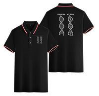 Thumbnail for Aviation DNA Designed Stylish Polo T-Shirts (Double-Side)