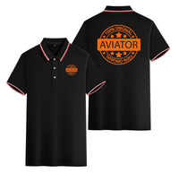 Thumbnail for 100 Original Aviator Designed Stylish Polo T-Shirts (Double-Side)