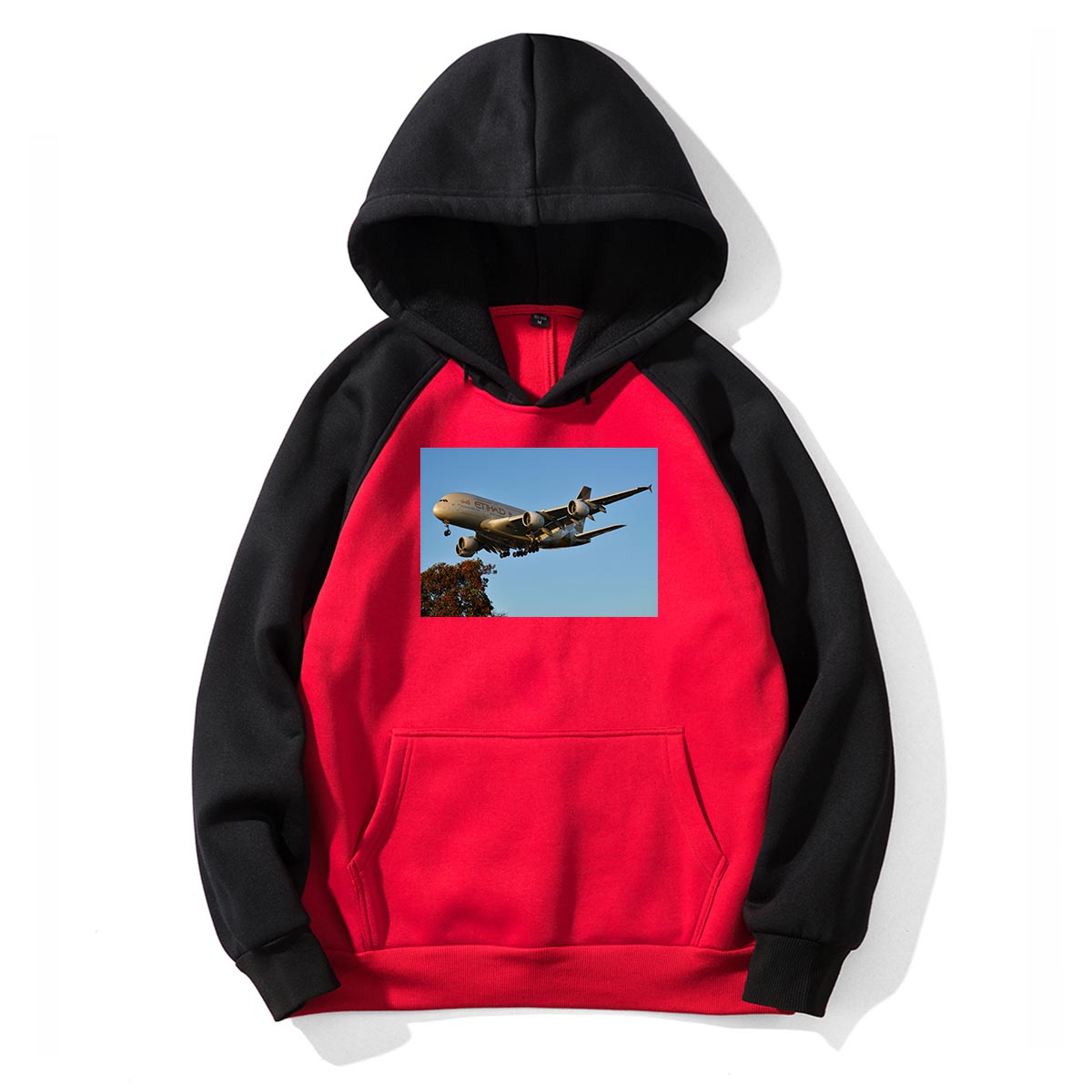 Etihad Airways A380 Designed Colourful Hoodies