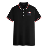Thumbnail for US Air Force Designed Stylish Polo T-Shirts