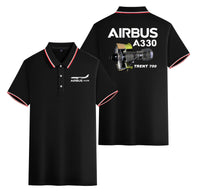 Thumbnail for Airbus A330 & Trent 700 Engine Designed Stylish Polo T-Shirts (Double-Side)