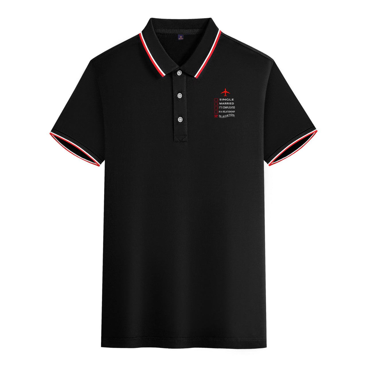 In Aviation Designed Stylish Polo T-Shirts