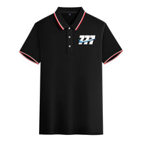 Thumbnail for Super Boeing 777 Designed Stylish Polo T-Shirts