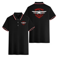 Thumbnail for Born To Fly Designed Designed Stylish Polo T-Shirts (Double-Side)