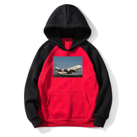 Thumbnail for Departing Emirates A380 Designed Colourful Hoodies