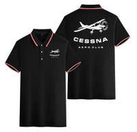Thumbnail for Cessna Aeroclub Designed Stylish Polo T-Shirts (Double-Side)