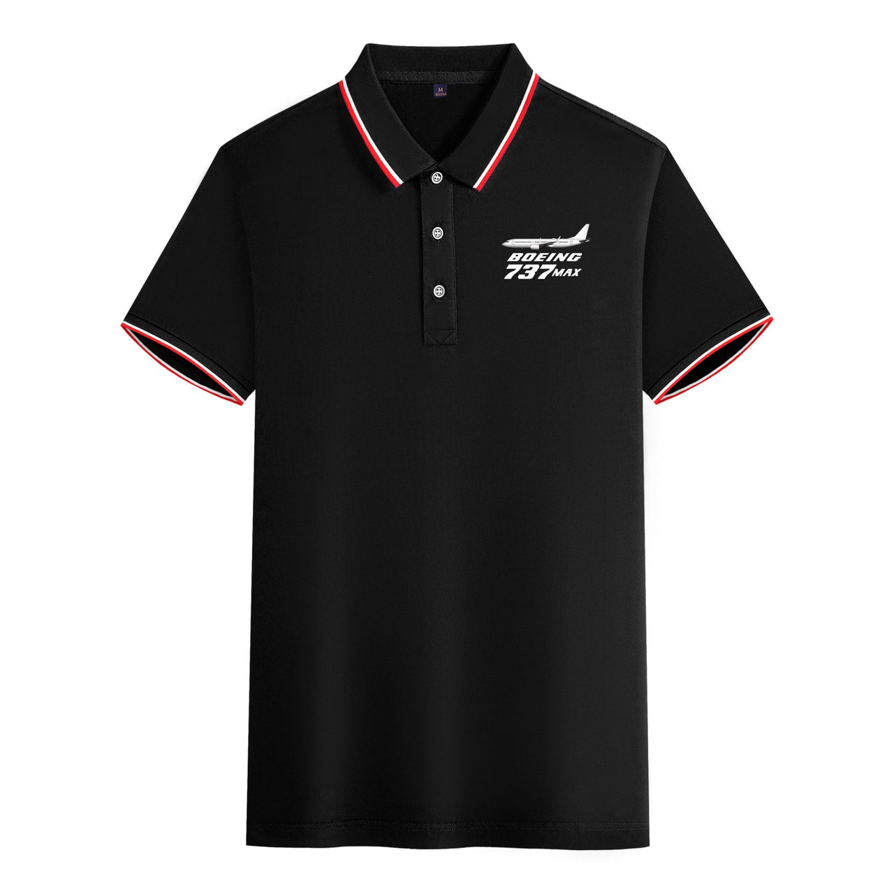 The Boeing 737Max Designed Stylish Polo T-Shirts