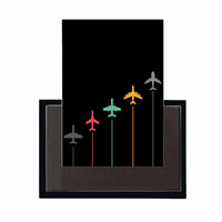 Thumbnail for Black & White Super Travel Icons Black Designed Magnets