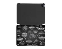 Thumbnail for Black & White Super Travel Icons Designed iPad Cases