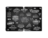 Thumbnail for Black & White Super Travel Icons Designed iPad Cases