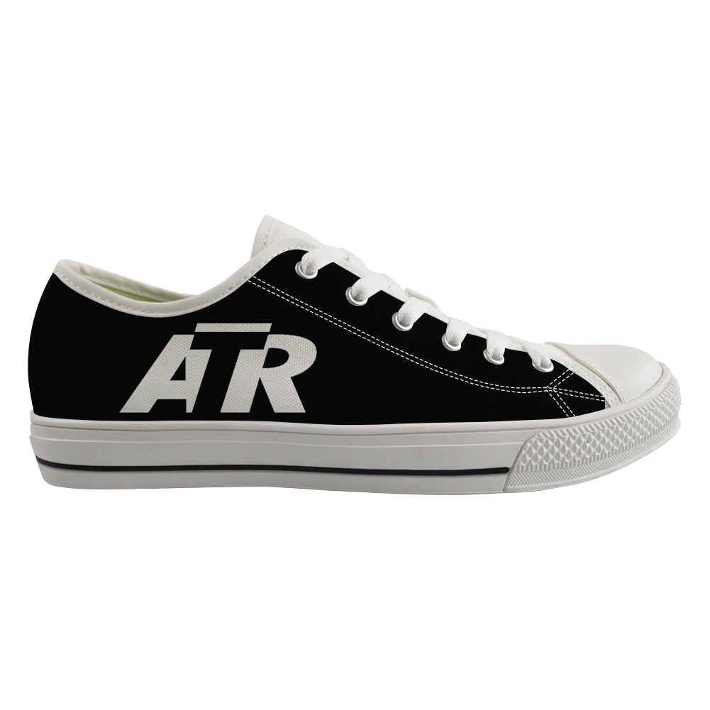 ATR & Text Designed Canvas Shoes (Women)