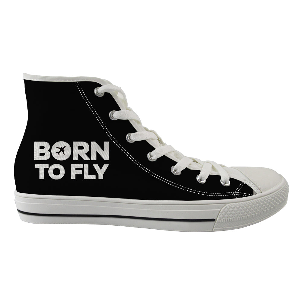 Born To Fly Special Designed Long Canvas Shoes (Women)