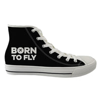 Thumbnail for Born To Fly Special Designed Long Canvas Shoes (Women)