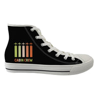 Thumbnail for Colourful Cabin Crew Designed Long Canvas Shoes (Men)