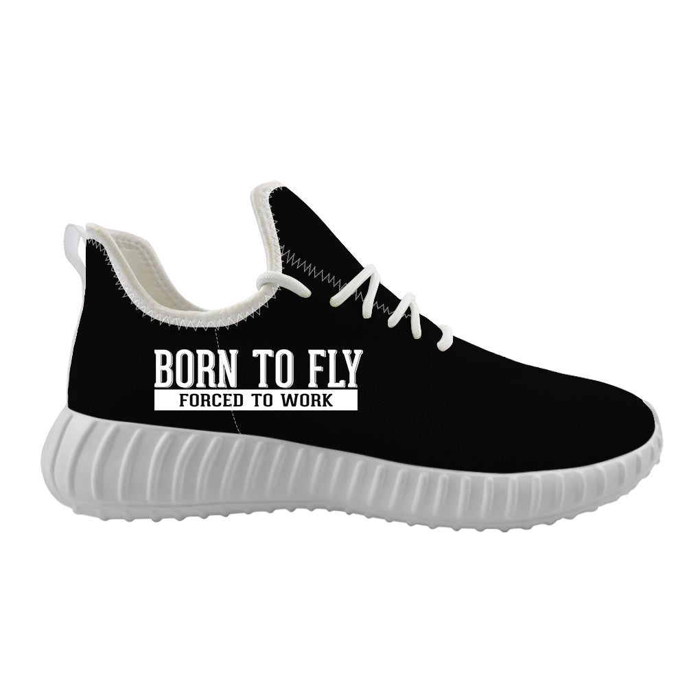 Born To Fly Forced To Work Designed Sport Sneakers & Shoes (MEN)
