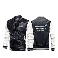 Thumbnail for The Antonov AN-225 Designed Stylish Leather Bomber Jackets