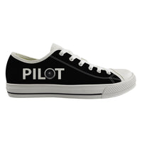 Thumbnail for Pilot & Jet Engine Designed Canvas Shoes (Women)
