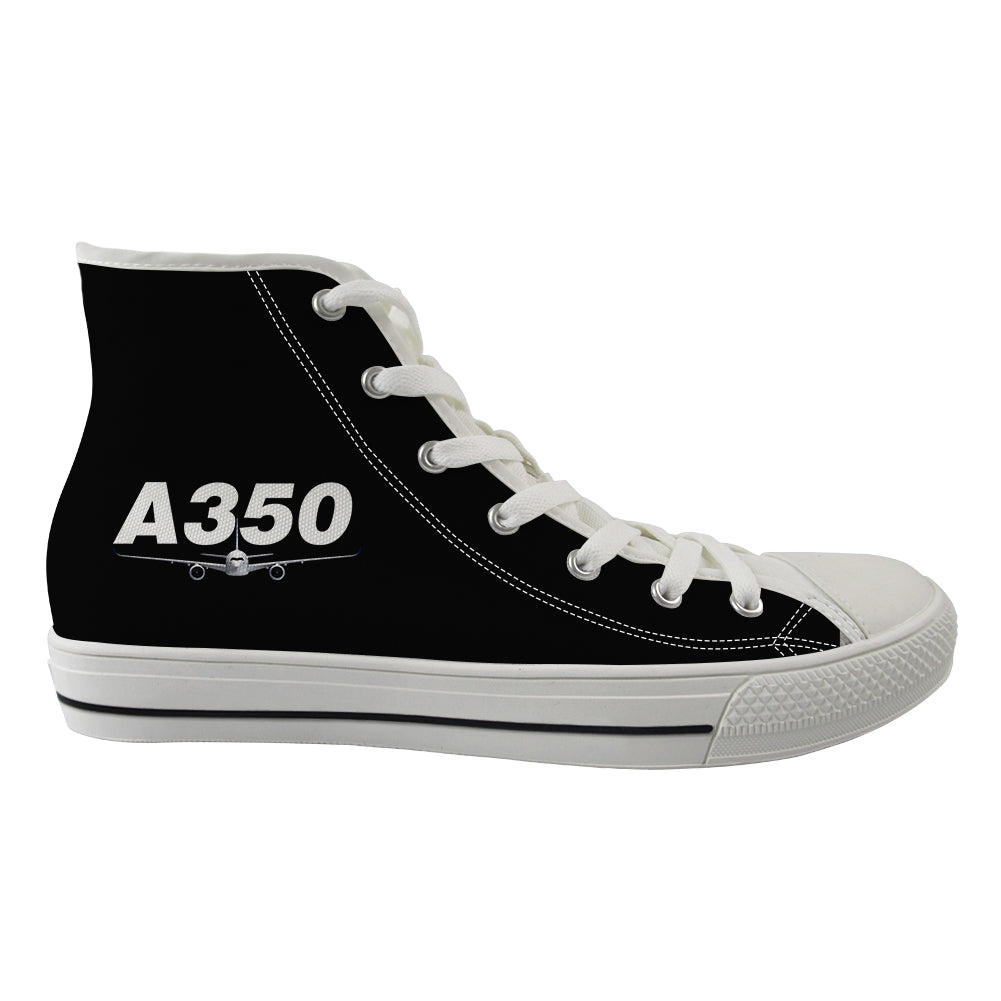 Super Airbus A350 Designed Long Canvas Shoes (Men)