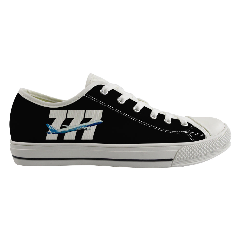Super Boeing 777 Designed Canvas Shoes (Women)