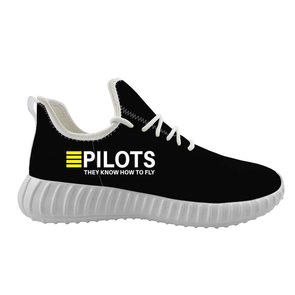 Pilots They Know How To Fly Designed Sport Sneakers & Shoes (WOMEN)