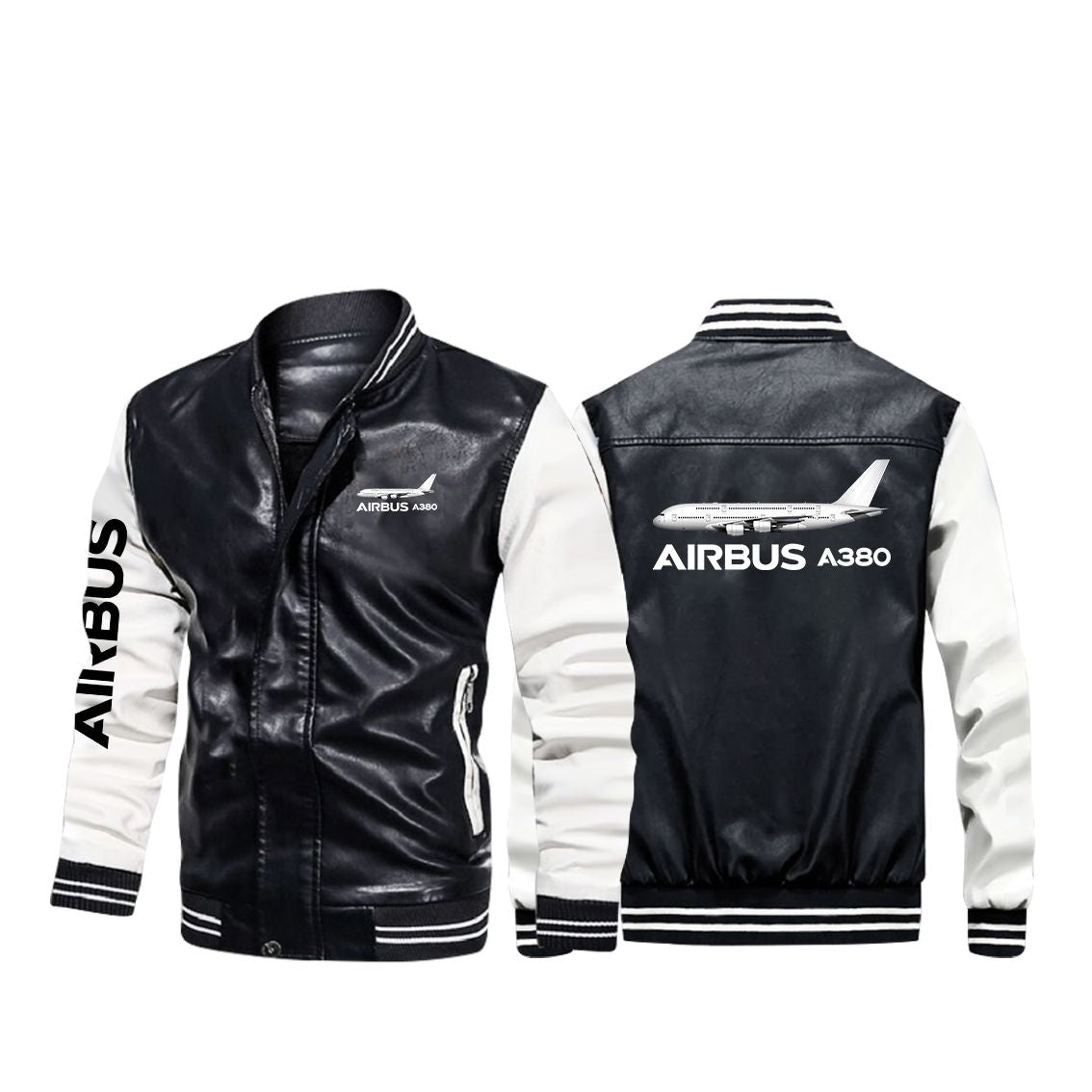 The Airbus A380 Designed Stylish Leather Bomber Jackets