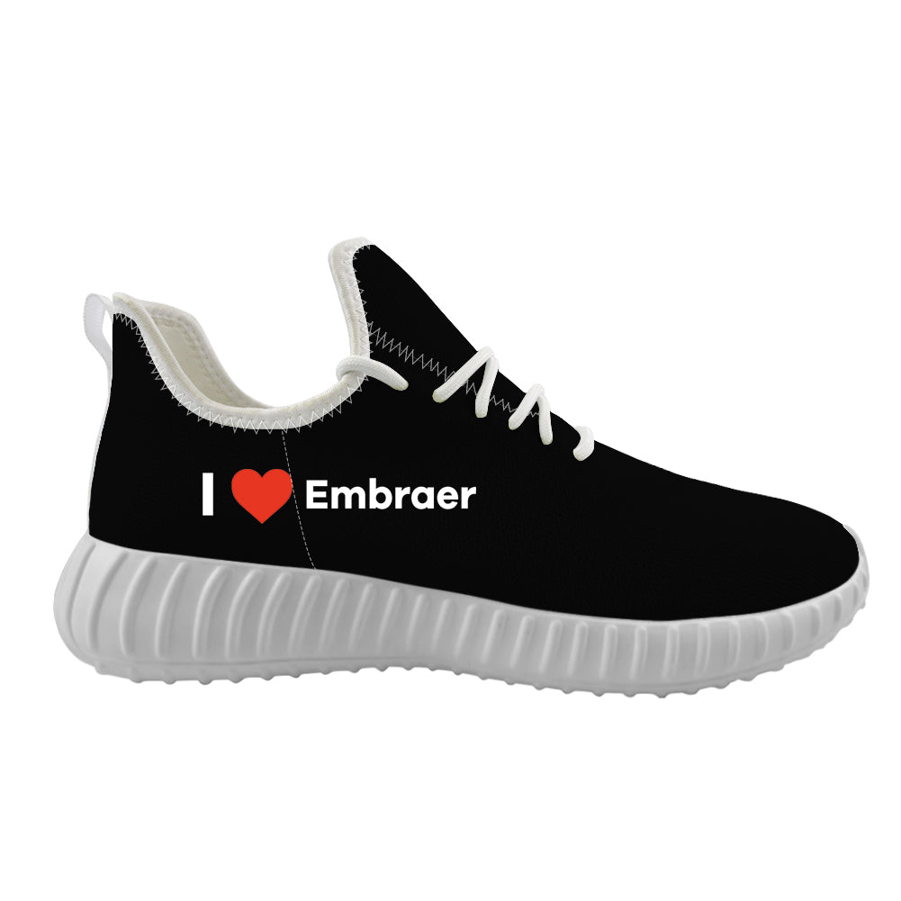 I Love Embraer Designed Sport Sneakers & Shoes (WOMEN)