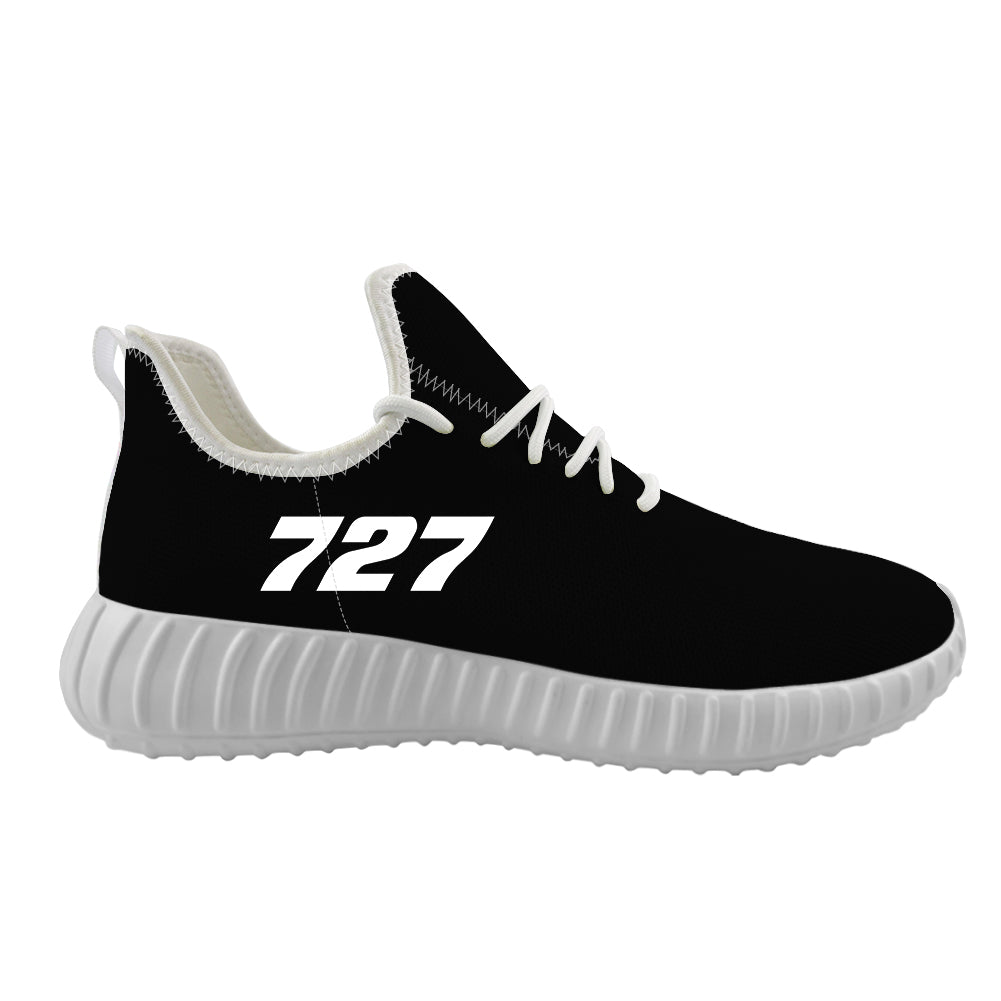 727 Flat Text Designed Sport Sneakers & Shoes (WOMEN)