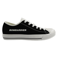 Thumbnail for Bombardier & Text Designed Canvas Shoes (Men)