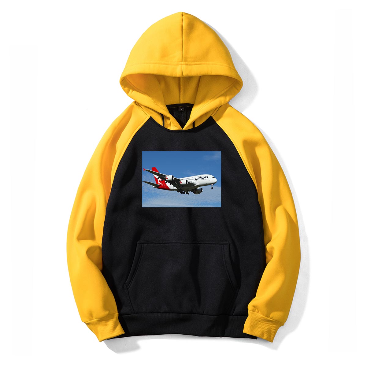 Landing Qantas A380 Designed Colourful Hoodies