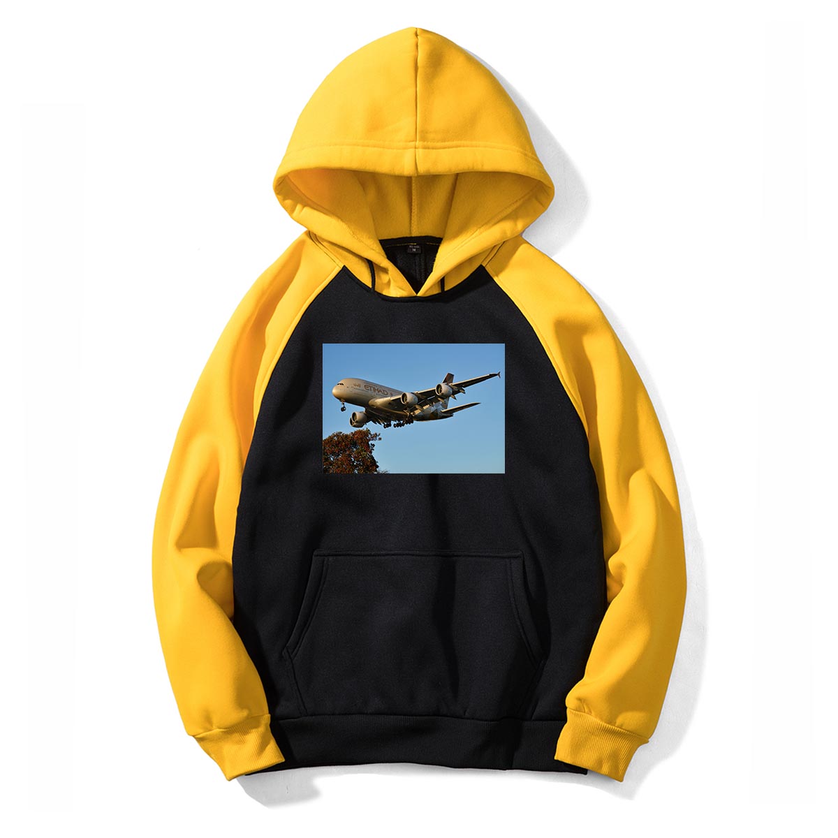 Etihad Airways A380 Designed Colourful Hoodies