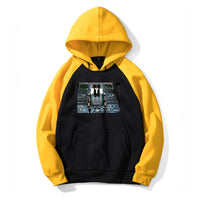 Thumbnail for Airbus A320 Cockpit Designed Colourful Hoodies