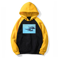 Thumbnail for US Navy Blue Angels Designed Colourful Hoodies