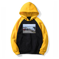 Thumbnail for American Airlines A321 Designed Colourful Hoodies