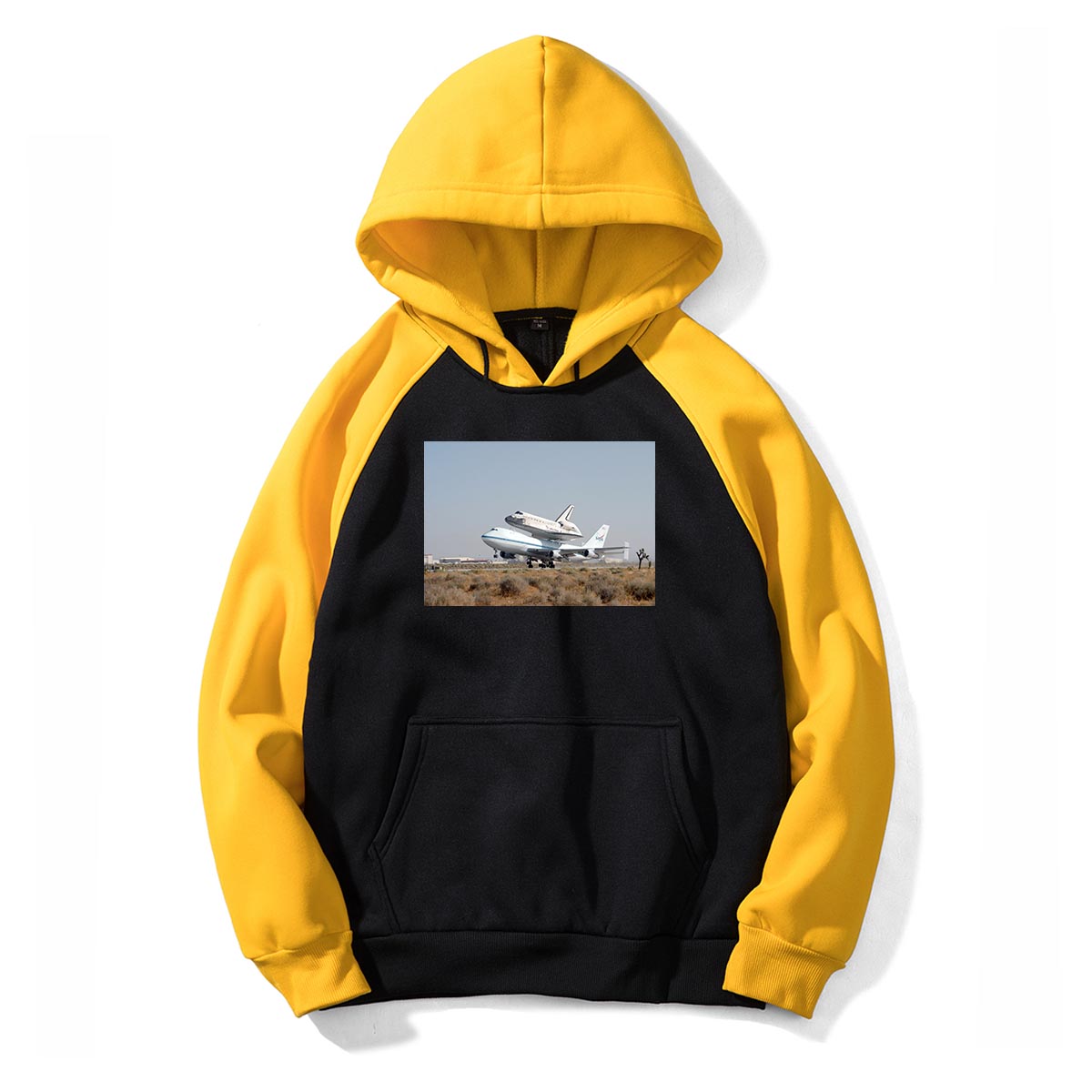 Boeing 747 Carrying Nasa's Space Shuttle Designed Colourful Hoodies