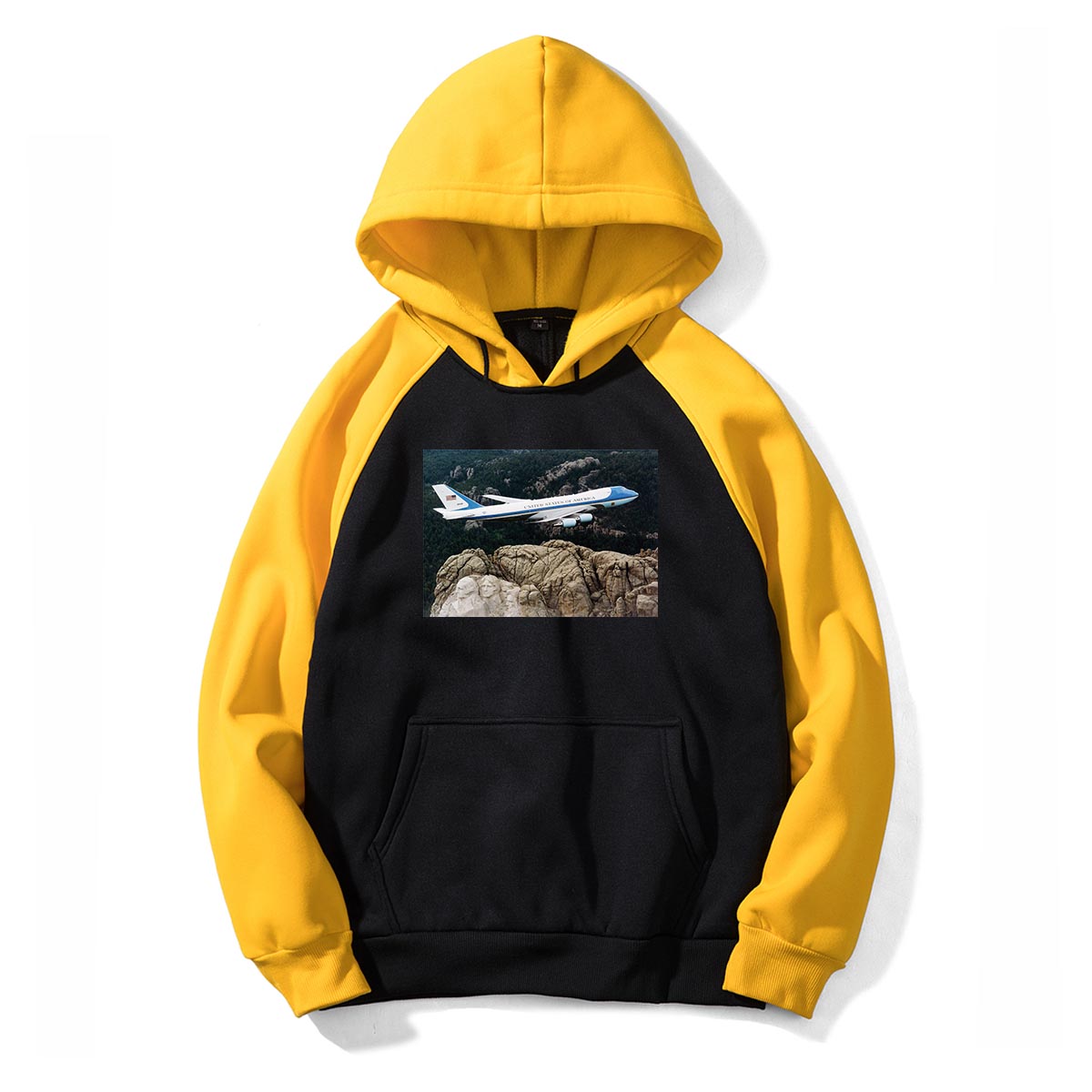 Cruising United States Of America Boeing 747 Designed Colourful Hoodies